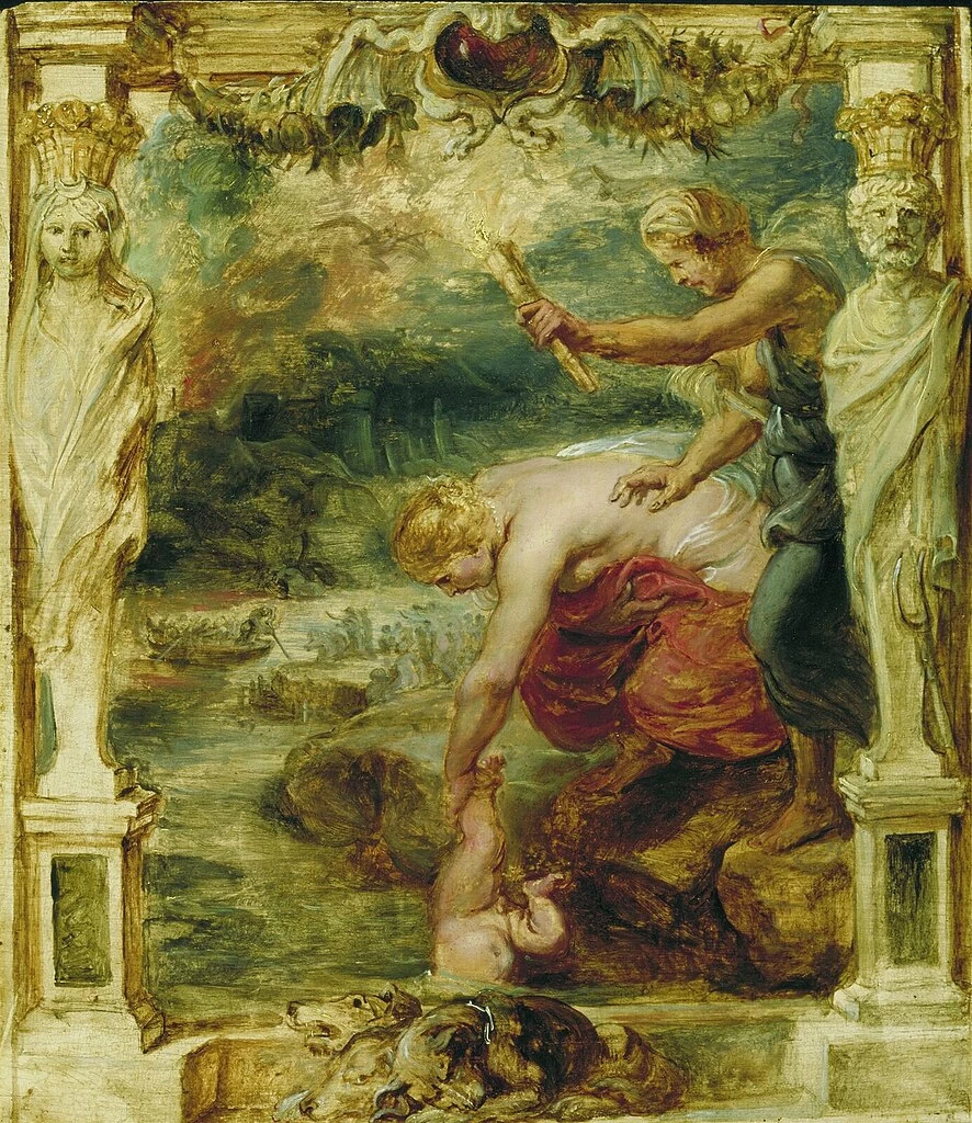 Teti immerge il neonato Achille nel fiume Stige - Museum Boijmans Van Beuningen, Rotterdam